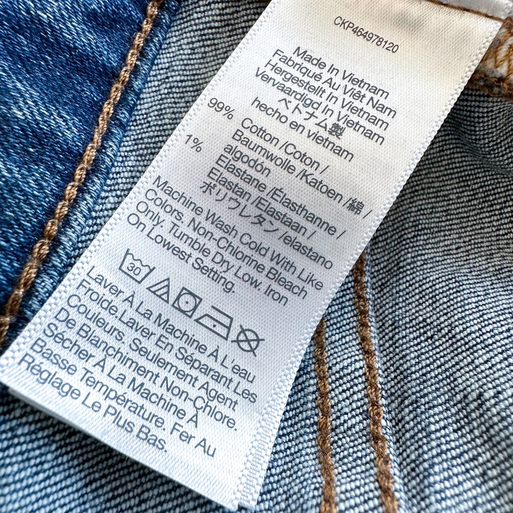 Madewell Cali Demi-Boot Medium Wash Denim - Picture 6 of 7